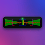 PrezTune app icon: a tuning meter with a needle gauge on a violet-to-blue gradient.